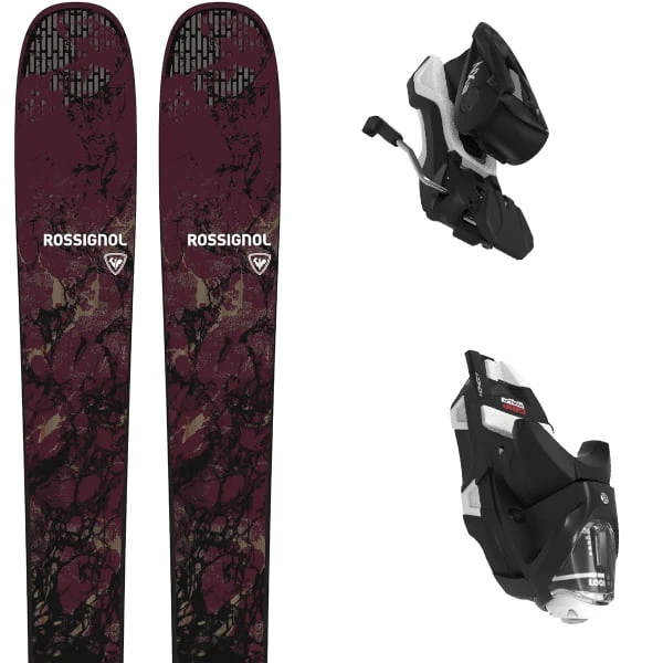 ROSSIGNOL BLACKOPS ESCAPER + NX 12 KONECT GW B100 BLACK 22 3 ROSSIGNOL BLACKOPS ESCAPER + NX 12 KONECT GW B100 BLACK 22