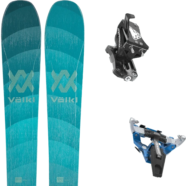 VOLKL RISE ABOVE 88 W + DYNAFIT SPEED TURN BLUE 3 VOLKL RISE ABOVE 88 W + DYNAFIT SPEED TURN BLUE