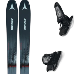 ATOMIC MAVERICK 86 C METALIC BL/RED + MARKER GRIFFON 13 ID BLACK