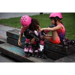 ROLLERBLADE RB JR HELMET PINK 23 11 ROLLERBLADE RB JR HELMET PINK 23 -Ski Sport Shop 9 112290 060h0100 110 04