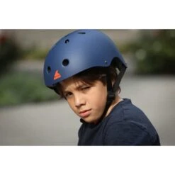 ROLLERBLADE RB JR HELMET MIDNIGHT BLUE/ORANGE 23 12 ROLLERBLADE RB JR HELMET MIDNIGHT BLUE/ORANGE 23 -Ski Sport Shop 9 112292 060h0100 847 05