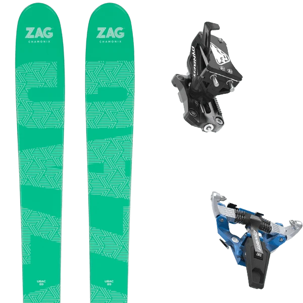 ZAG UBAC 89 LADY + DYNAFIT SPEED TURN BLUE 3 ZAG UBAC 89 LADY + DYNAFIT SPEED TURN BLUE