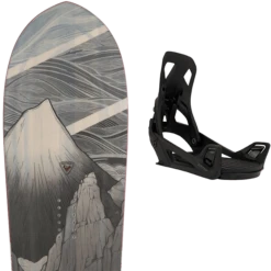 ROSSIGNOL XV SUSHI + BURTON STEP ON MENS BLACK