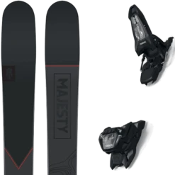 MAJESTY VANGUARD CARBON + MARKER GRIFFON 13 ID BLACK