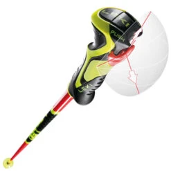 LEKI WORLDCUP LITE SL 3D RED/BLACK/NEON YELLOW 23 -Ski Sport Shop 9 117601 worldcup lite sl 3d red black neon yellow 652 65851 05