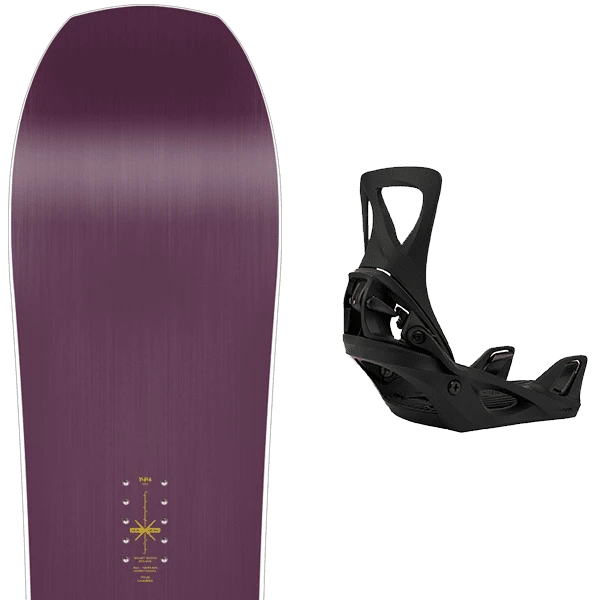 NITRO KARMA W + BURTON STEP ON W BLACK 3 NITRO KARMA W + BURTON STEP ON W BLACK
