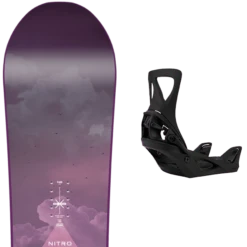 NITRO MERCY W + BURTON STEP ON W BLACK
