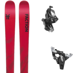 FACTION AGENT 1 + DYNAFIT SPEED TURN BLACK/SILVER