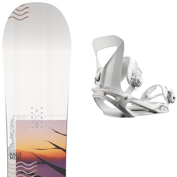 SALOMON LOTUS + SALOMON SPELL W WHITE 3 SALOMON LOTUS + SALOMON SPELL W WHITE