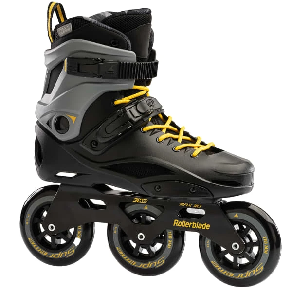 ROLLERBLADE RB 110 BLACK/SAFRON YELLOW 23 5 ROLLERBLADE RB 110 BLACK/SAFRON YELLOW 23 - Image 3