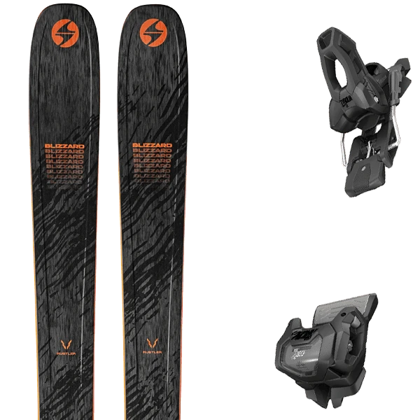 BLIZZARD RUSTLER 10 BLACK + TYROLIA ATTACK 11 GW W/O BRAKE A 3 BLIZZARD RUSTLER 10 BLACK + TYROLIA ATTACK 11 GW W/O BRAKE A
