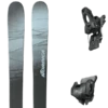 NORDICA UNLEASHED 108 SILVER/BLK/RUST + TYROLIA ATTACK 11 GW W/O BRAKE A -Ski Sport Shop 9 129215 0a359600 pack
