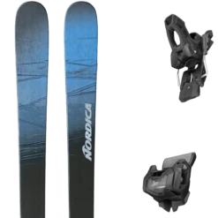 NORDICA UNLEASHED 98 BLUE/BLK/SILVER + TYROLIA ATTACK 11 GW W/O BRAKE A