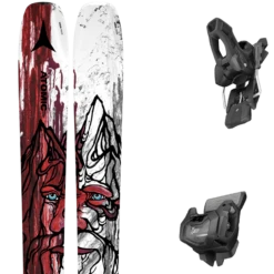 ATOMIC BENT 90 RED/GREY + TYROLIA ATTACK 11 GW W/O BRAKE A