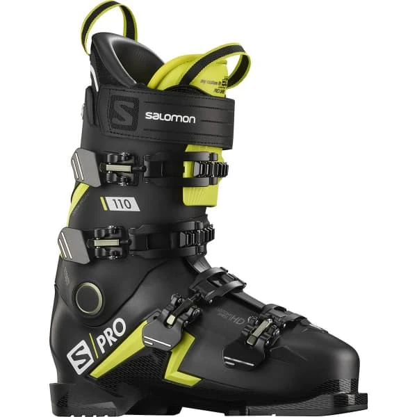 SALOMON S/PRO 110 BLACK/ACID GREE/W 21 3 SALOMON S/PRO 110 BLACK/ACID GREE/W 21