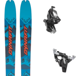 DYNAFIT SEVEN SUMMITS+ BLUE/ RED + DYNAFIT SPEED TURN BLACK/SILVER