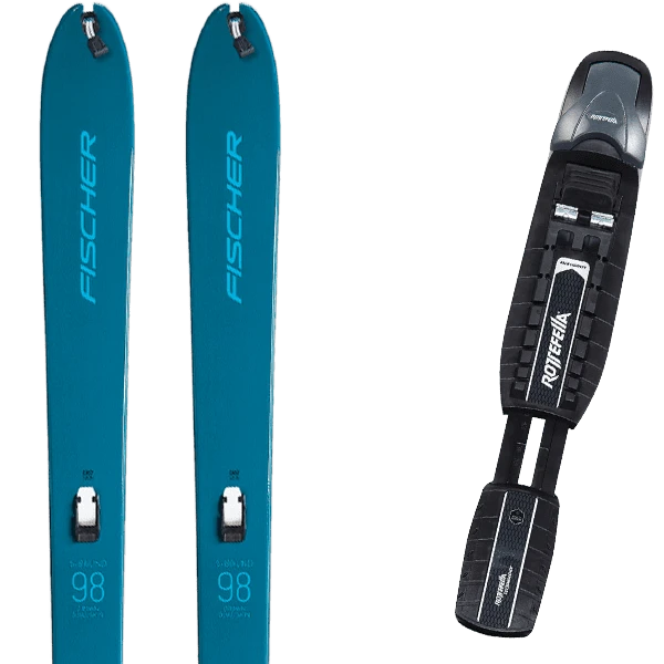 FISCHER S-BOUND 98 CROWN/SKIN + ROTTEFELLA BCX MAGNUM 3 FISCHER S-BOUND 98 CROWN/SKIN + ROTTEFELLA BCX MAGNUM