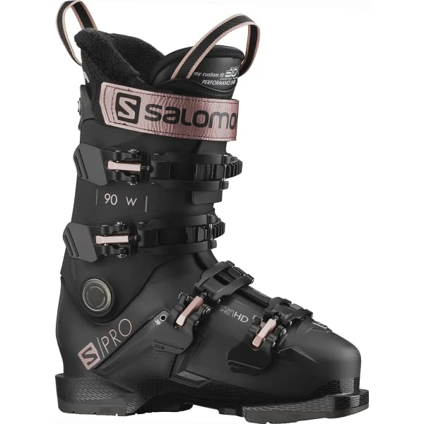 SALOMON S/PRO 90 W GW BLACK/ROSE/BELL 23 3 SALOMON S/PRO 90 W GW BLACK/ROSE/BELL 23