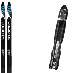 SALOMON AERO JUNIOR SKIN + SALOMON PROLINK ACCESS JR